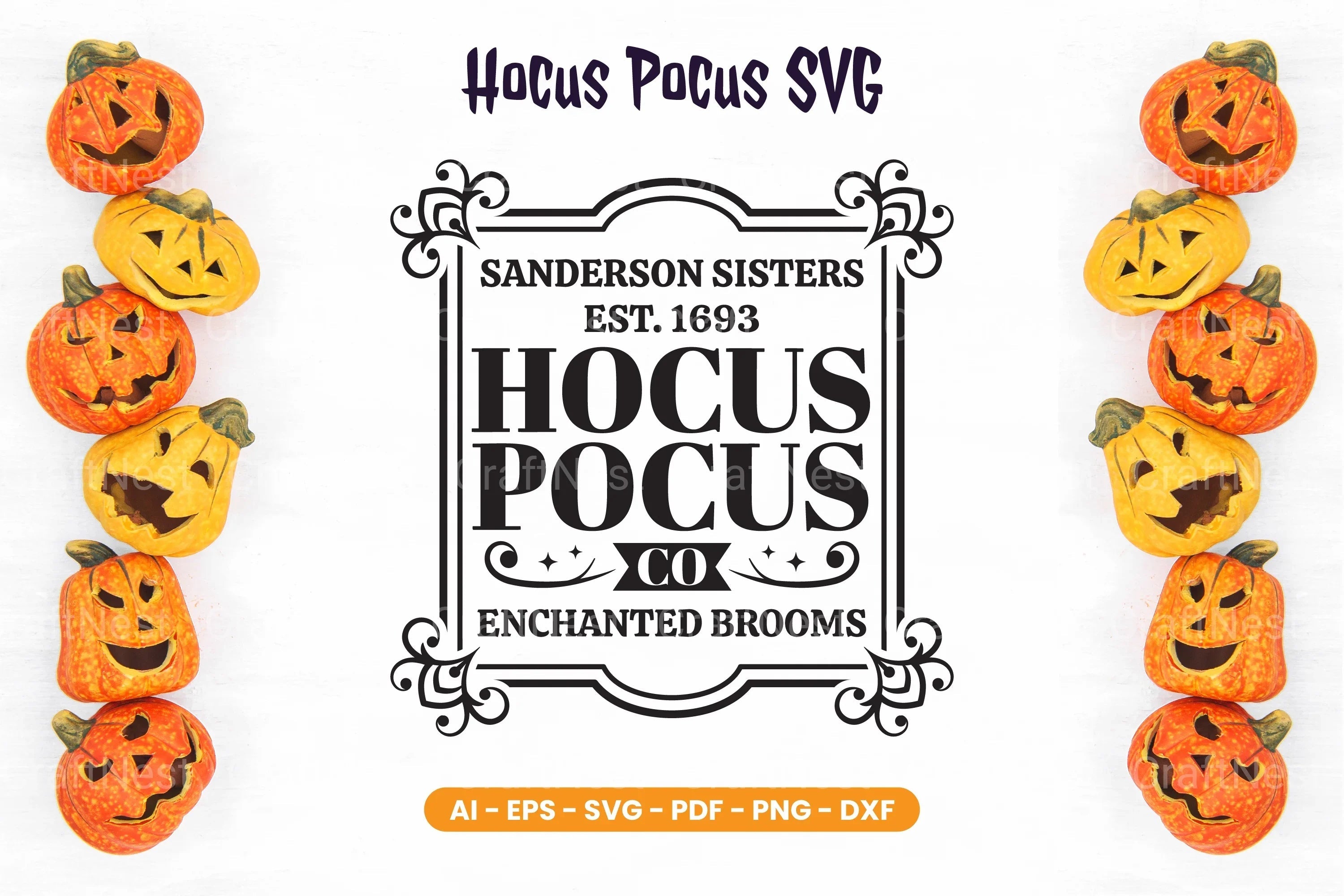 Hocus Pocus 3 SVG Bundle - CraftNest - Digital Crafting and Art