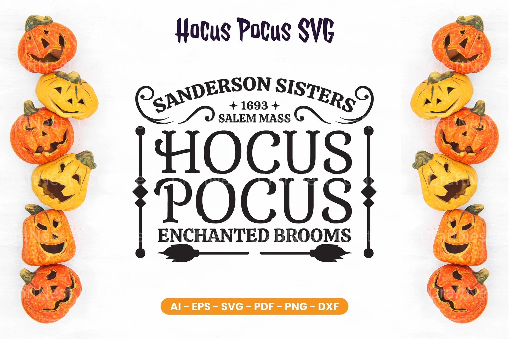 Hocus Pocus SVG Bundle - CraftNest - Digital Crafting and Art