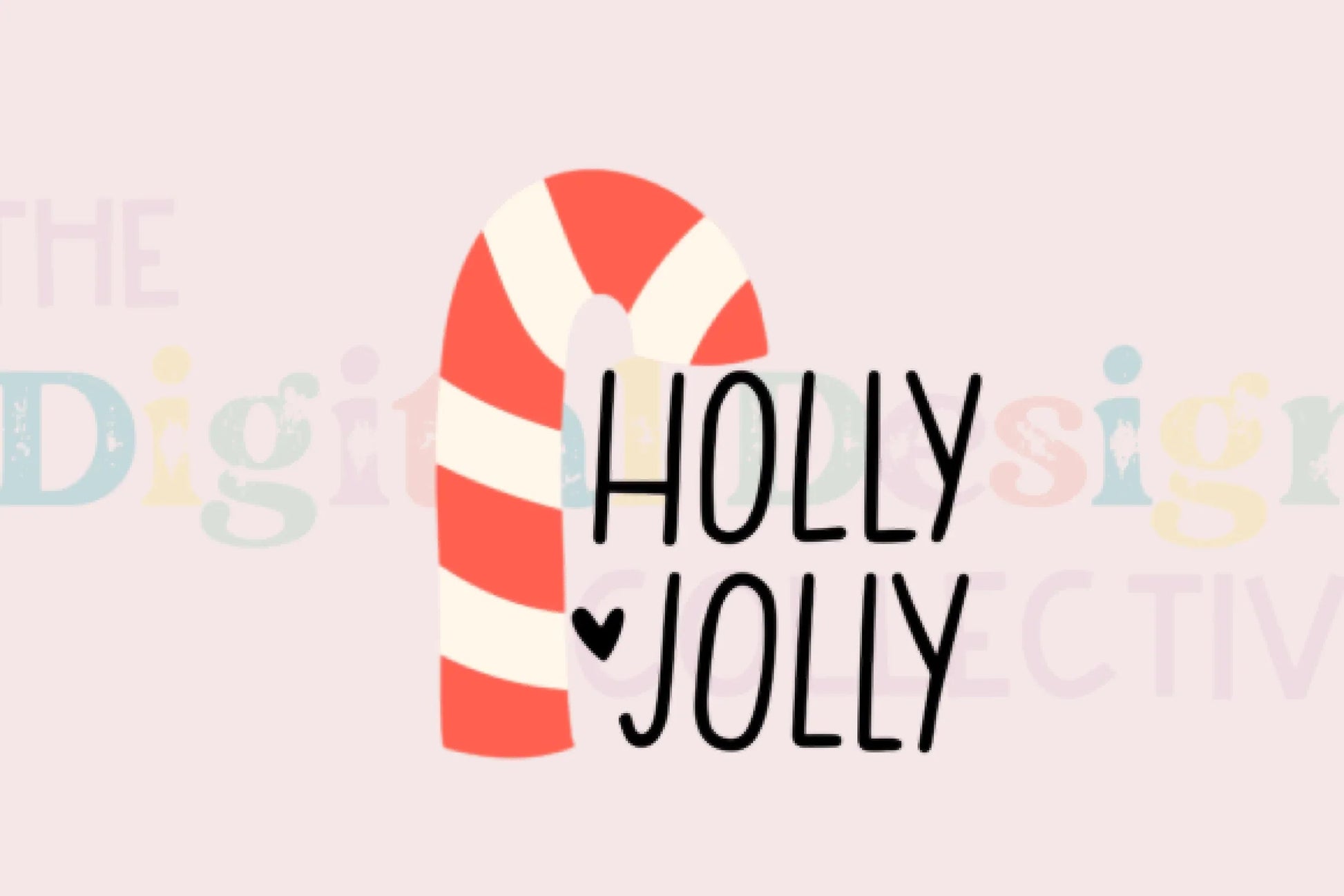 Holly Jolly Candy Cane T-Shirt Design Bundle - CraftNest - Digital Crafting and Art
