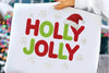 Holly Jolly Christmas Faux Yarn Clipart Bundle
