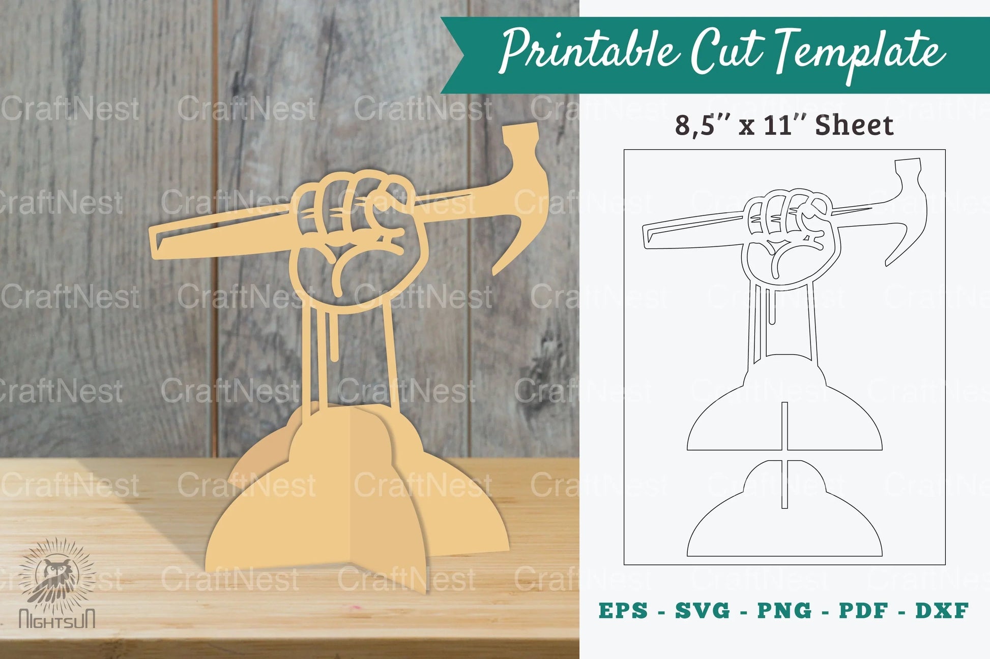 Home Repair Printable Cut Template Bundle - CraftNest - Digital Crafting and Art