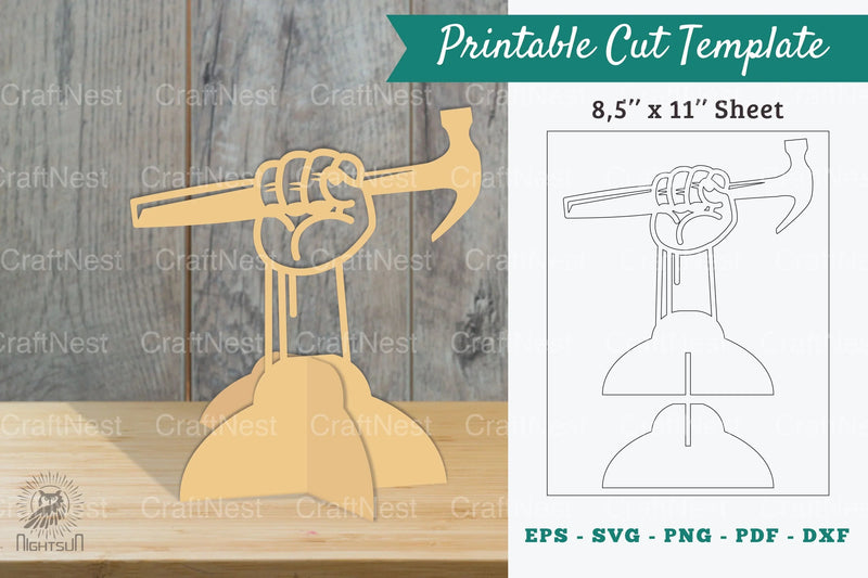 Home Repair Printable Cut Template Bundle - CraftNest - Digital Crafting and Art
