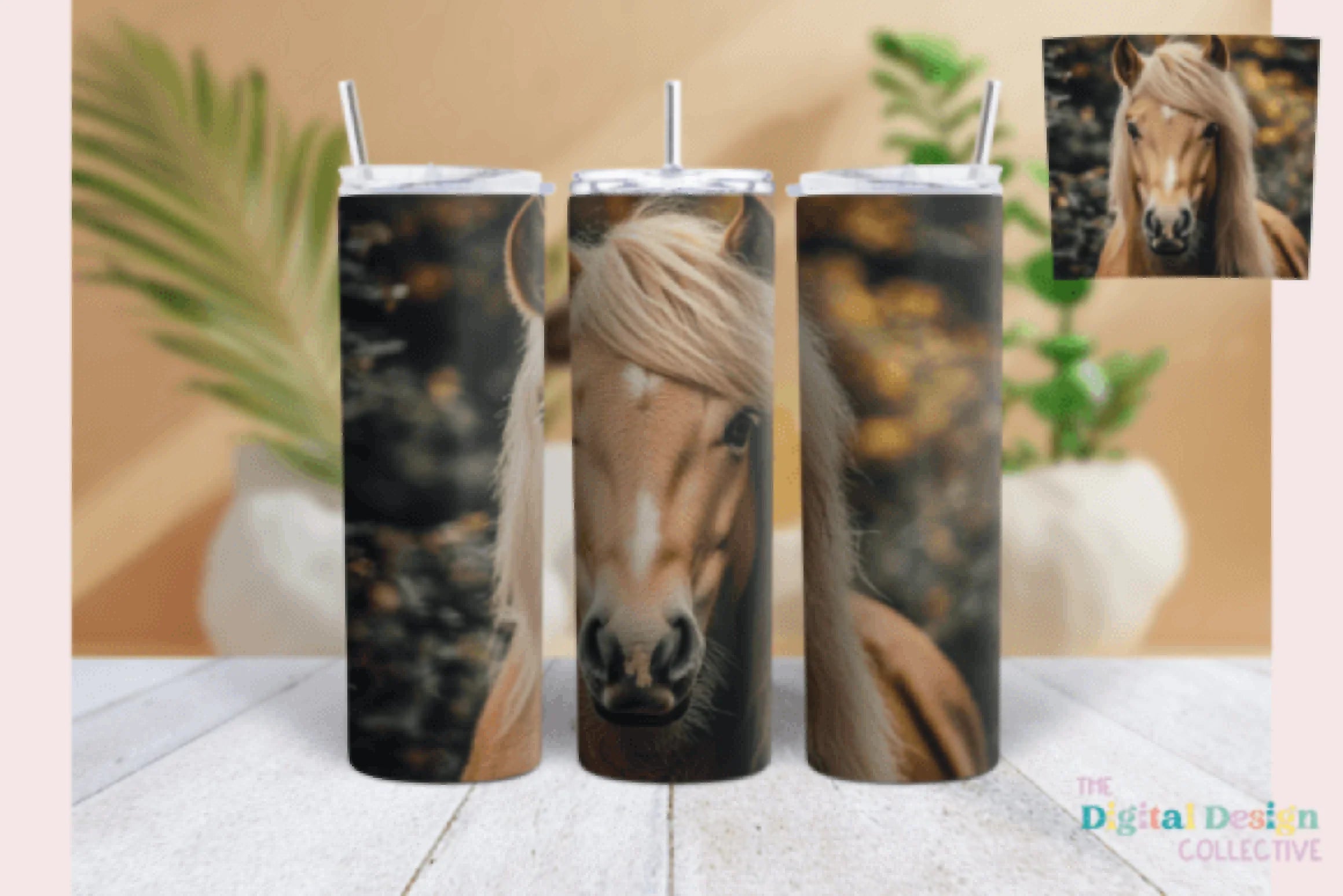 Boho Horse Tumbler Wrap Bundle - CraftNest - Digital Crafting and Art