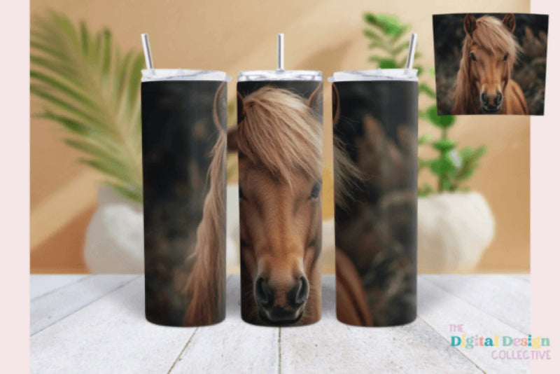 Boho Horse Tumbler Wrap Bundle - CraftNest - Digital Crafting and Art