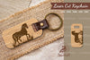 Horse Laser Cut Keychain SVG Bundle