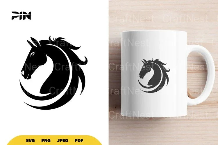 Horse Logo SVG Bundle - CraftNest - Digital Crafting and Art