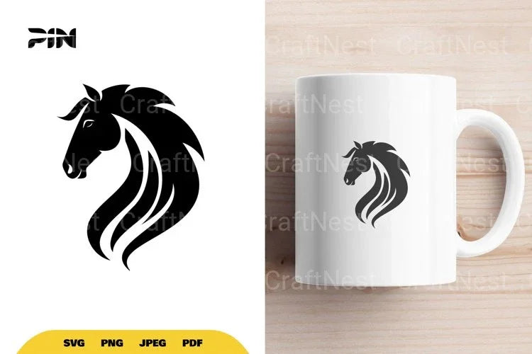 Horse Logo SVG Bundle - CraftNest - Digital Crafting and Art