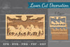 Horse Riding Laser Cut Decoration Clipart Bundle