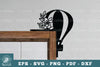Hot Air Balloon Door Corner Lasercut SVG Bundle
