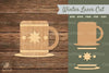 Hot Cocoa Laser Cut Decoration Clipart Bundle