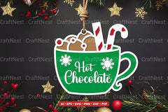 Hot Cocoa Lasercut SVG Bundle - CraftNest - Digital Crafting and Art