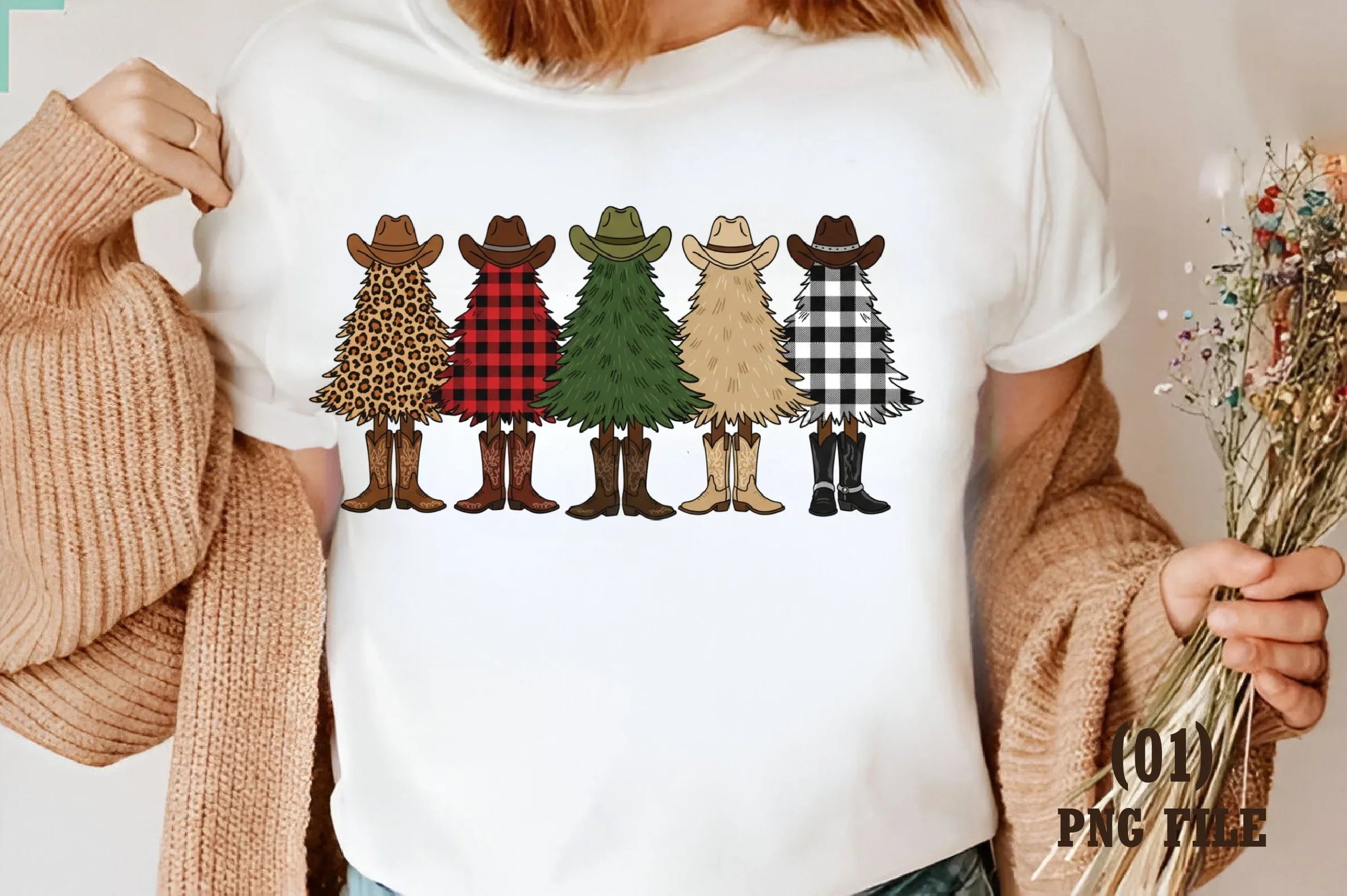 Howdy Christmas Western Clipart Bundle - CraftNest - Digital Crafting and Art