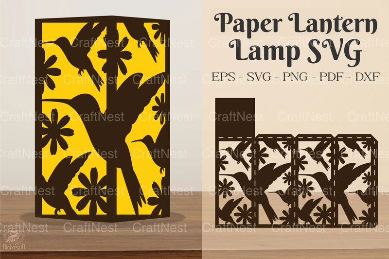 Hummingbird Lamp Clipart Bundle - CraftNest - Digital Crafting and Art