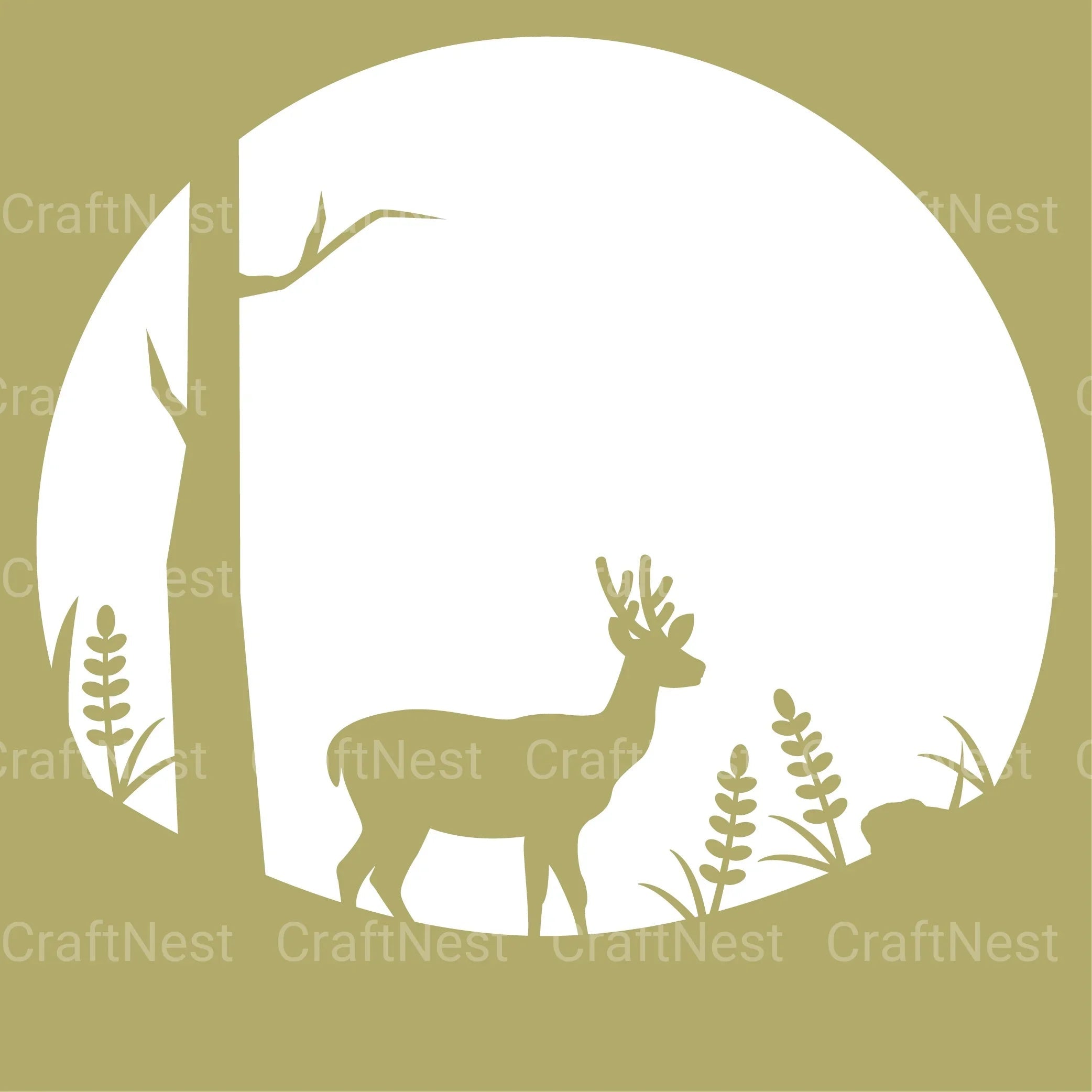 Hunt 3D Layered Papercut SVG Bundle - CraftNest - Digital Crafting and Art