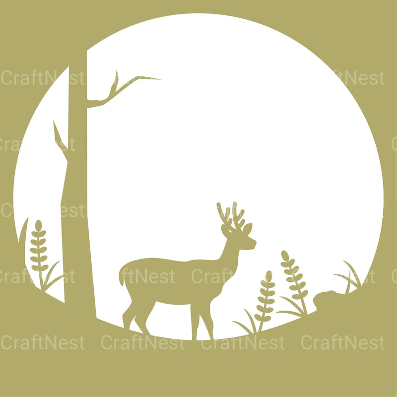 Hunt 3D Layered Papercut SVG Bundle - CraftNest - Digital Crafting and Art