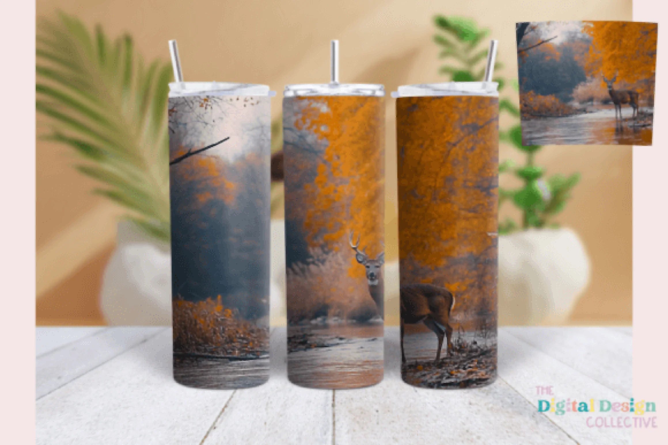 Hunting Deer Tumbler Wrap Bundle - CraftNest - Digital Crafting and Art