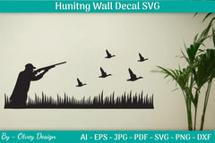 Hunting Wall Decal SVG Bundle - CraftNest - Digital Crafting and Art