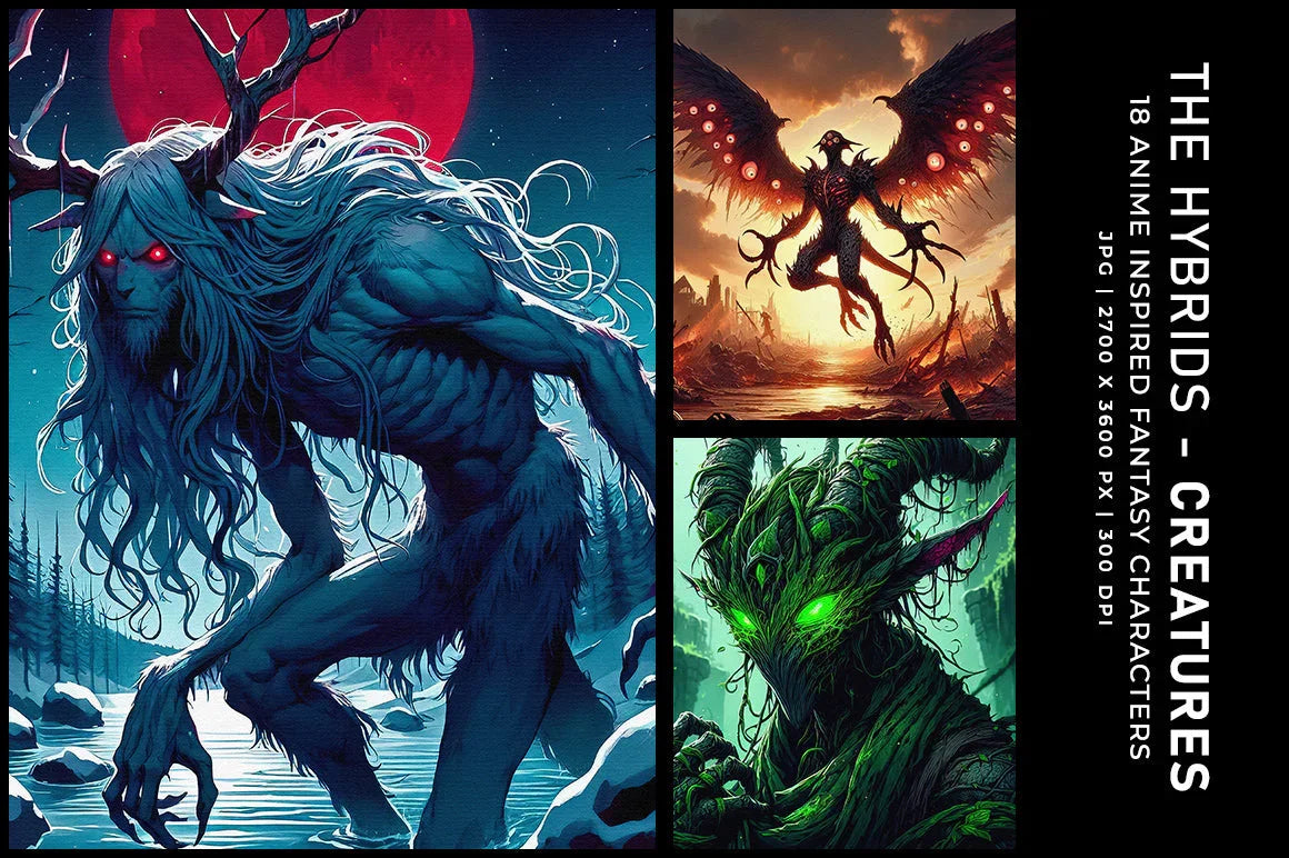 Hybrids: Critters - Characters