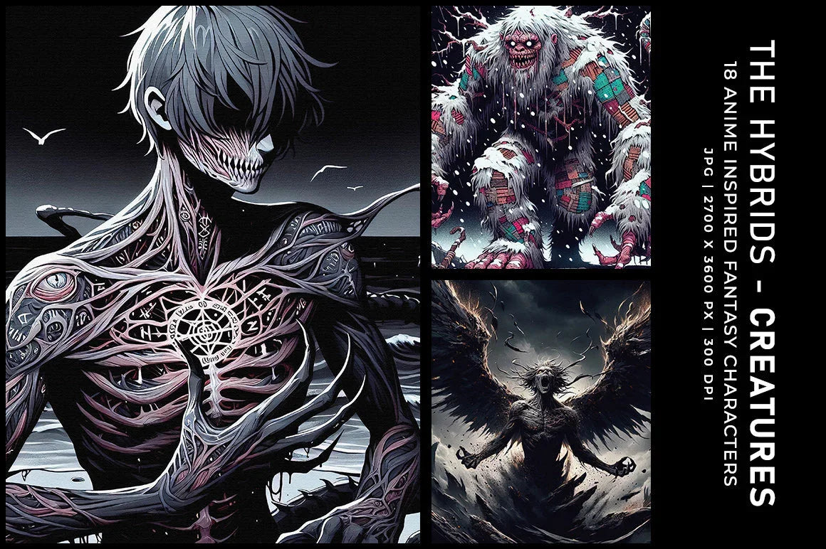 Hybrids: Critters - Characters