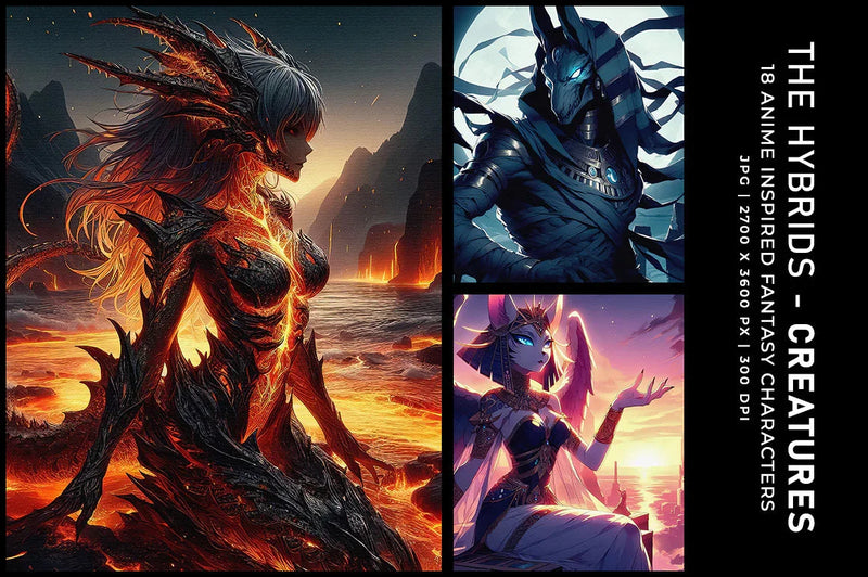 Hybrids: Critters - Characters - CraftNest - Digital Crafting and Art