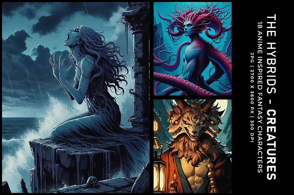 Hybrids: Critters - Characters - CraftNest - Digital Crafting and Art