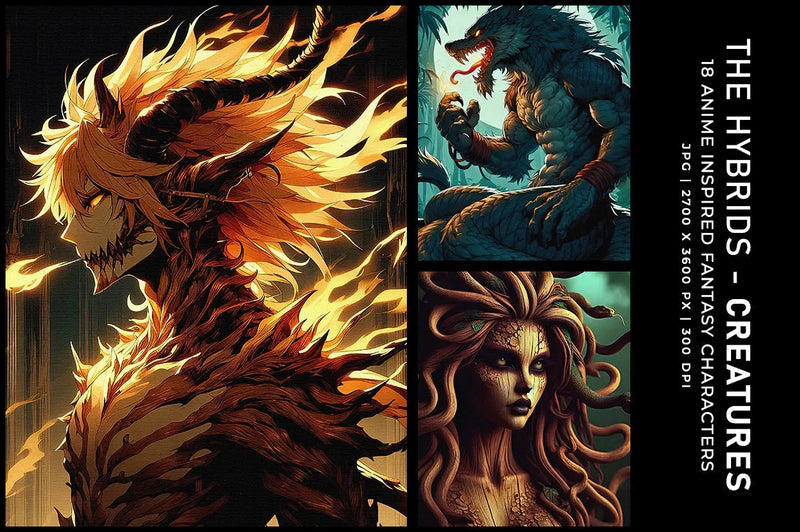 Hybrids: Critters - Characters - CraftNest - Digital Crafting and Art