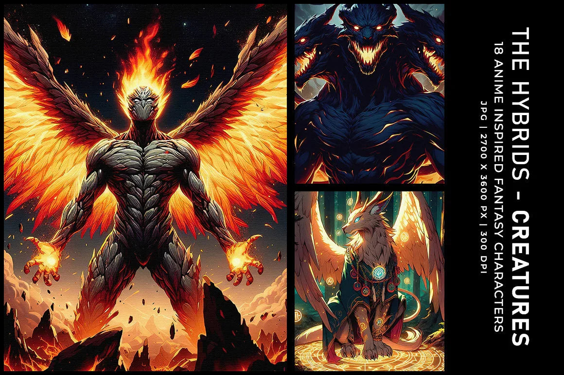 Hybrids: Critters - Characters - CraftNest - Digital Crafting and Art