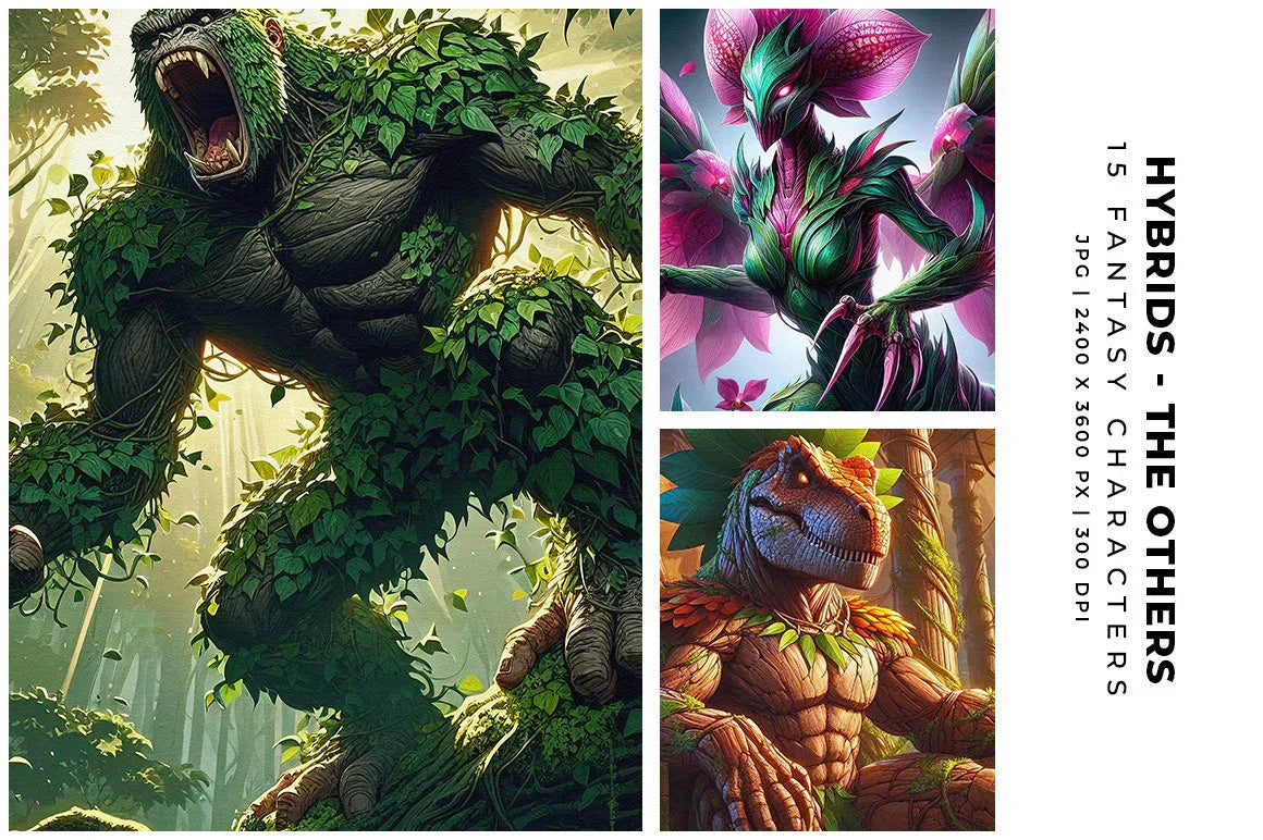 Hybrids: The Others - Characters