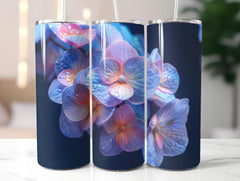 Hydrangeas Flowers Tumbler Wrap - CraftNest - Digital Crafting and Art