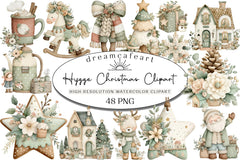Hygge Christmas Clipart Bundle - CraftNest - Digital Crafting and Art