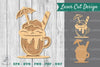 Ice Cream Laser Cut Decoration Clipart Bundle