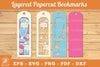 Ice Cream Papercut Bookmark SVG Bundle