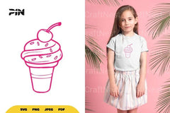 Ice Cream SVG Bundle - CraftNest - Digital Crafting and Art
