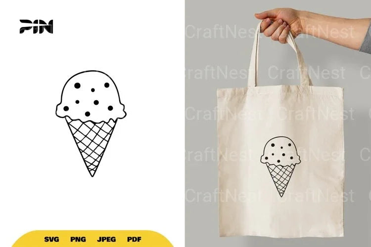 Ice Cream SVG Bundle - CraftNest - Digital Crafting and Art