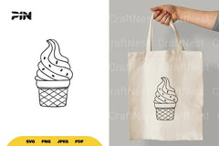 Ice Cream SVG Bundle - CraftNest - Digital Crafting and Art