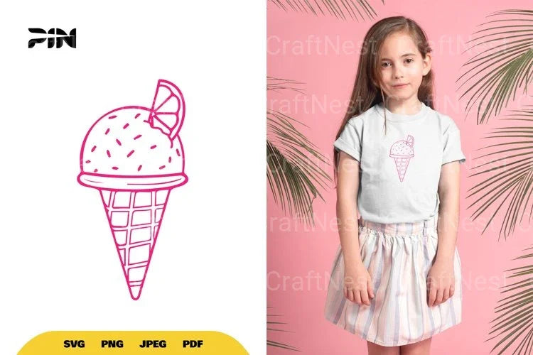 Ice Cream SVG Bundle - CraftNest - Digital Crafting and Art
