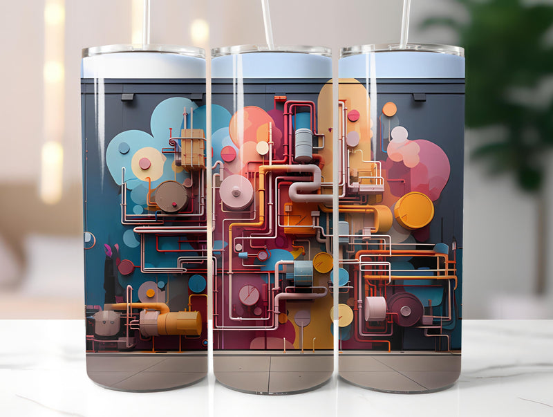 Industrial Spring 5 Tumbler Wrap - CraftNest