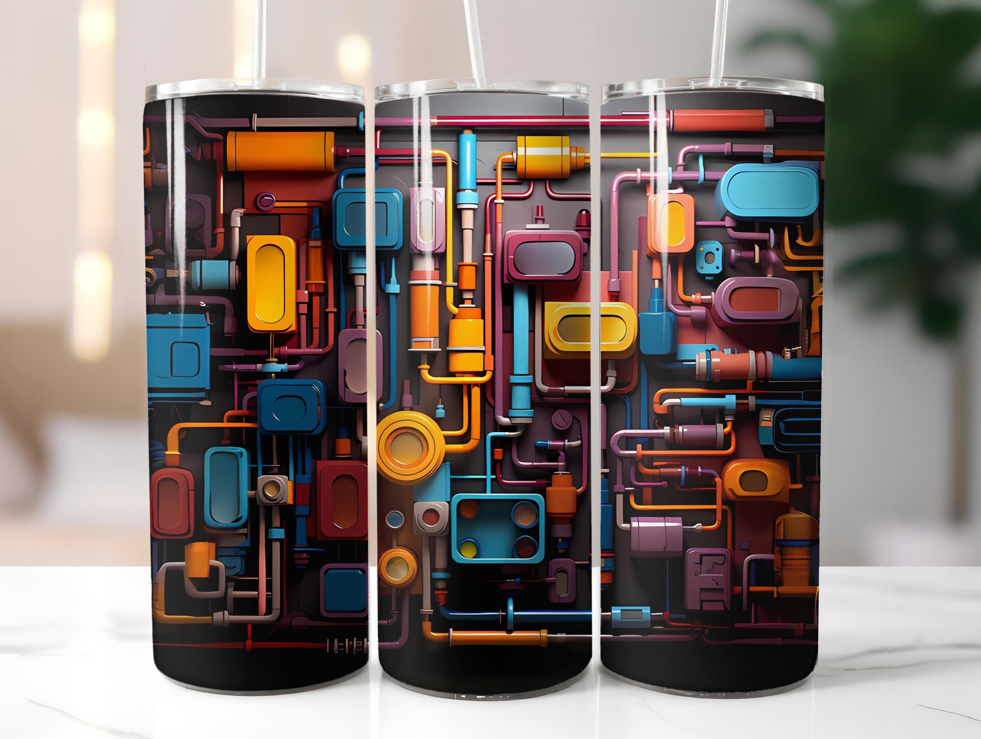 Industrial Spring 5 Tumbler Wrap - CraftNest
