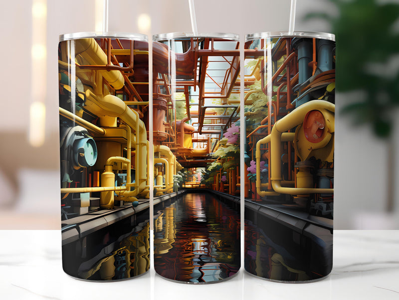 Industrial Spring 2 Tumbler Wrap - CraftNest