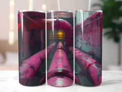 Industrial Summer 3 Tumbler Wrap - CraftNest - Digital Crafting and Art