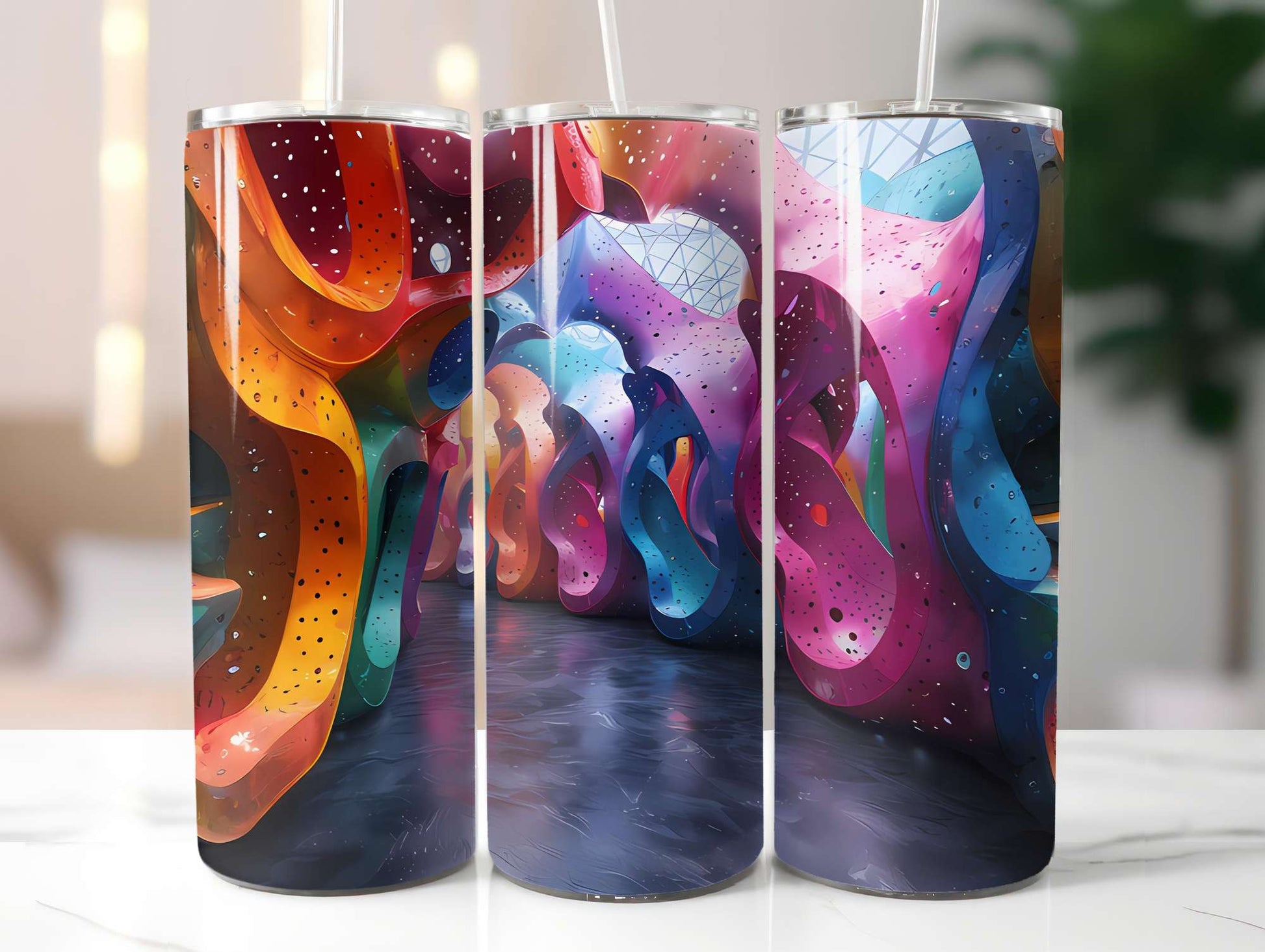 Industrial Summer 4 Tumbler Wrap - CraftNest - Digital Crafting and Art