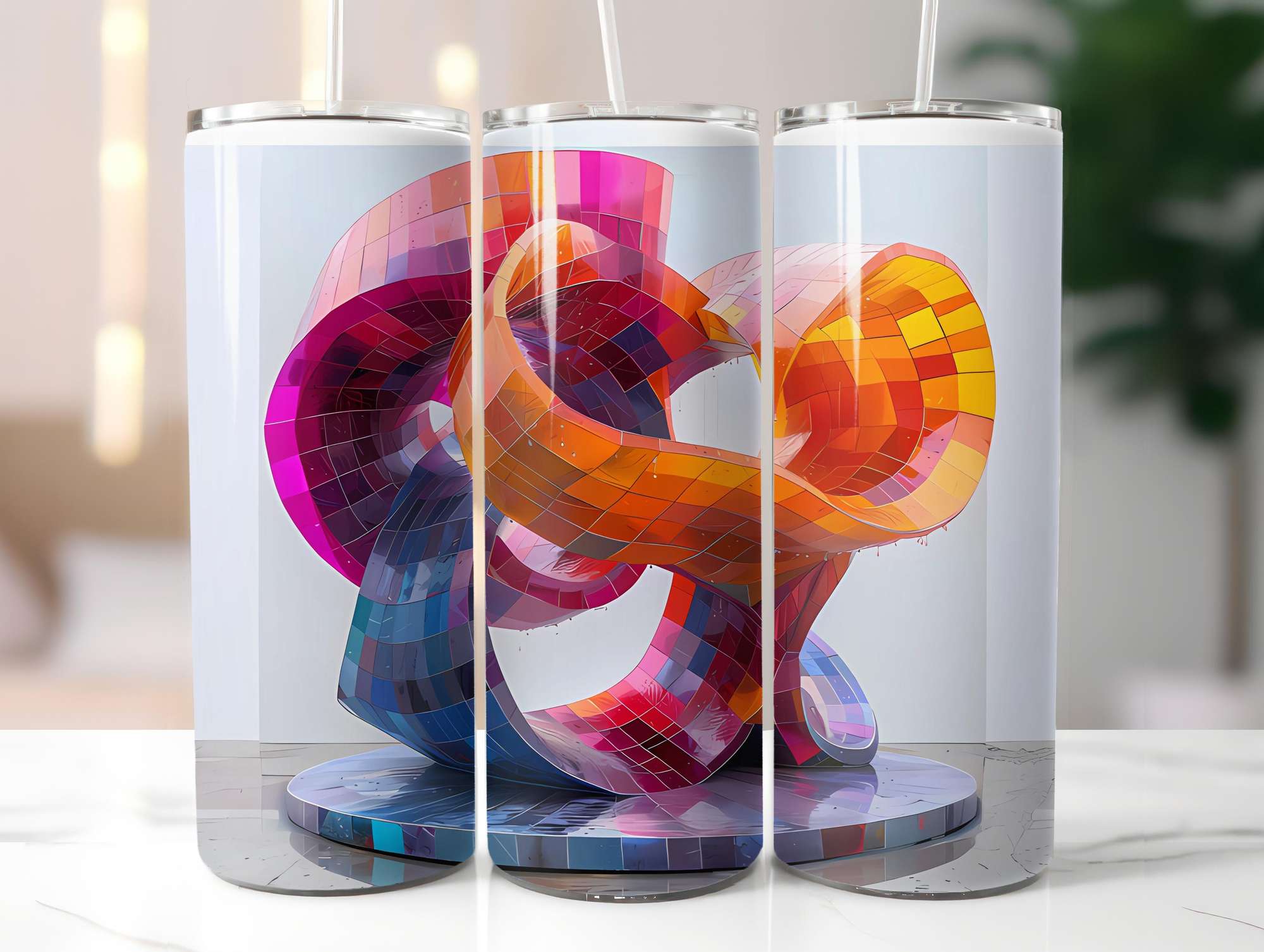 Industrial Summer 4 Tumbler Wrap - CraftNest - Digital Crafting and Art