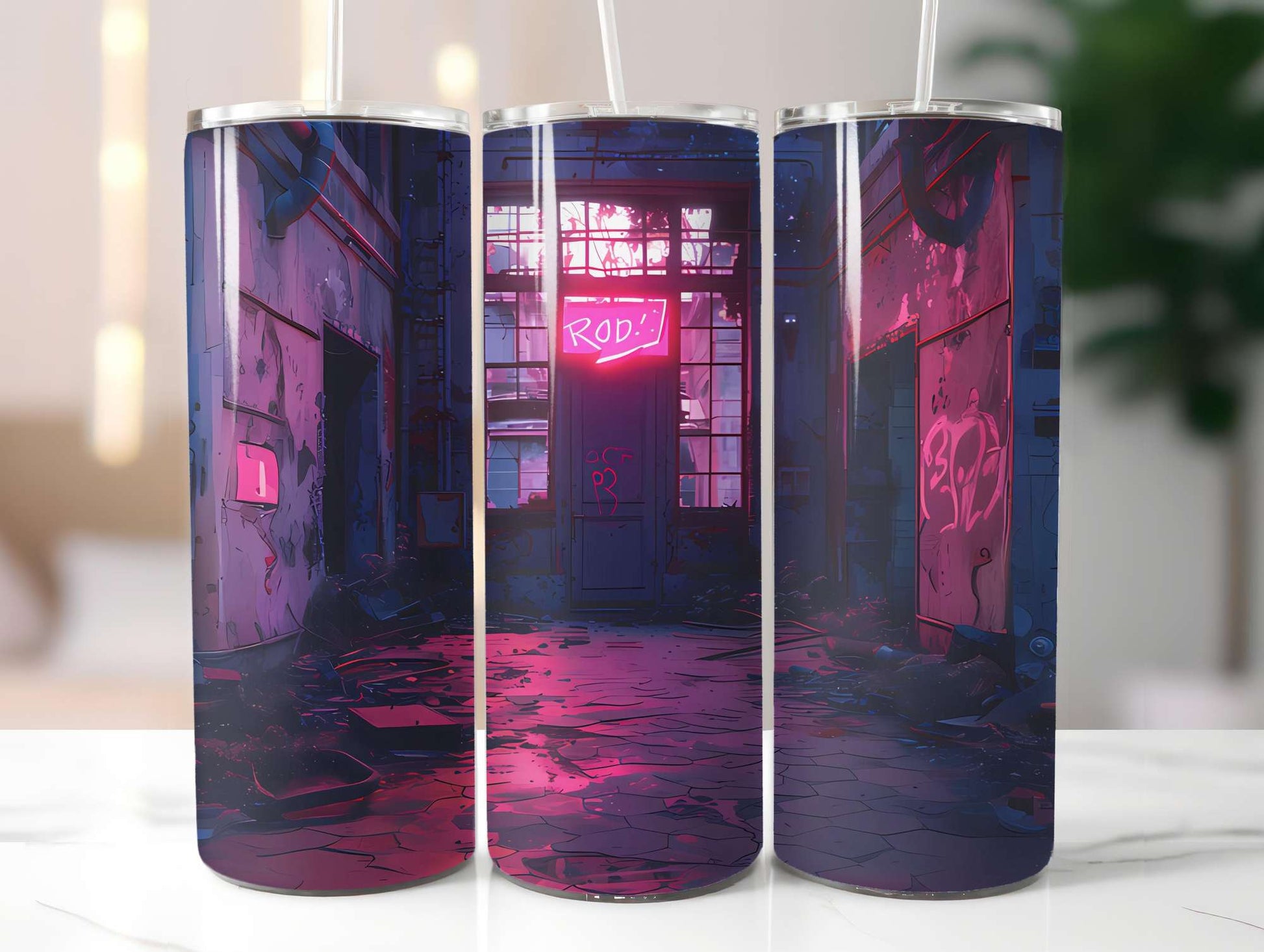 Industrial Summer 3 Tumbler Wrap - CraftNest - Digital Crafting and Art