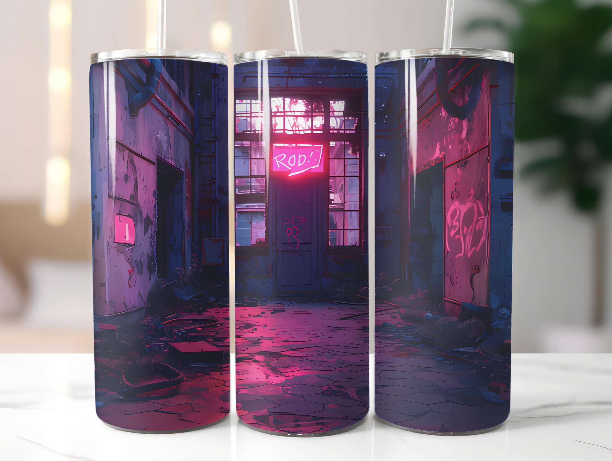 Industrial Summer 3 Tumbler Wrap - CraftNest - Digital Crafting and Art