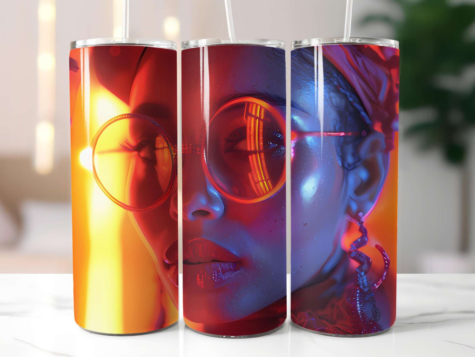 Industrial Summer 4 Tumbler Wrap - CraftNest - Digital Crafting and Art