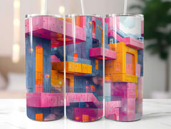 Industrial Summer 4 Tumbler Wrap - CraftNest - Digital Crafting and Art