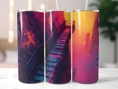 Industrial Summer 4 Tumbler Wrap - CraftNest - Digital Crafting and Art