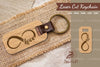 Infinity Love Laser Cut Keychain Design Bundle