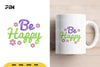 Inspirational Be Happy SVG Bundle