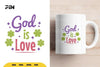 Inspirational God Is Love SVG Bundle